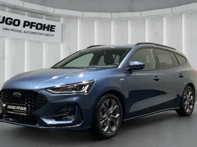 Gebraucht Ford Focus ST-Line X 116 PS (85 kW) 2024 Chrome blue metallic Kombi