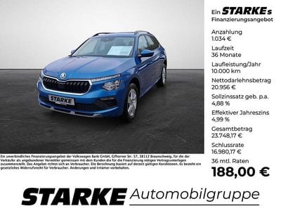 Gebraucht Skoda Kamiq Selection 116 PS (85 kW) 2025 Weiß (moonweiss metallic) SUV