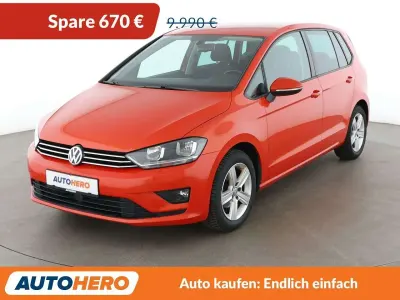 Gebraucht VW Golf Sportsvan Comfortline 86 PS (63 kW) 2015 Orange Van / Kleinbus