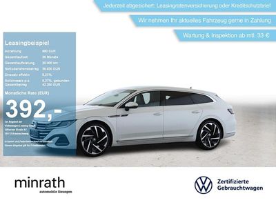 Usata VW Arteon R-line 150 CV (110 kW) 2023 Bianco Station wagon