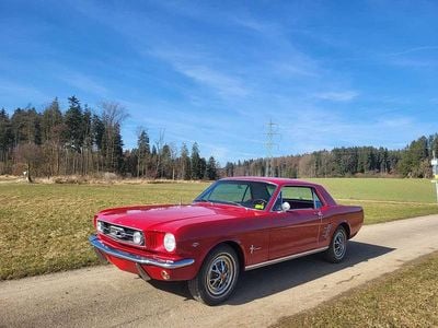 Second-hand Ford Mustang 200 CP (147 kW) 1966 Roșu Coupe