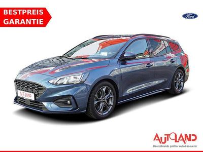Gebraucht Ford Focus ST-Line 125 PS (91 kW) 2019 Blau Kombi