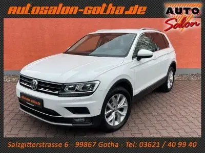 Brugt VW Tiguan Highline 190 HK (139 kW) 2020 Hvid SUV