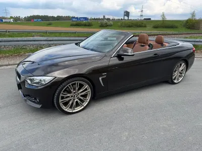 Gebraucht BMW 430 Cabriolet Luxury Line 258 PS (189 kW) 2016 Braun Cabrio