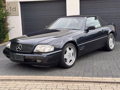 Gebraucht Mercedes SL320 231 PS (169 kW) 1996 Blau Cabrio