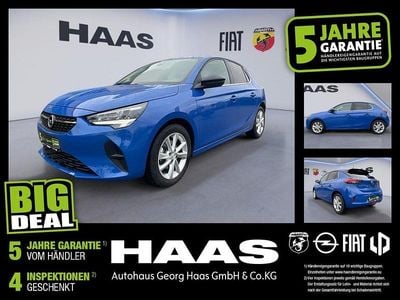 Gebraucht Opel Corsa Elegance 101 PS (74 kW) 2022 Perl blau/voltaik blau (metallic) Kleinwagen