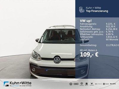 Weiß Gebraucht 2019 VW up! Kleinwagen | 9.225 € (Fairer Preis)