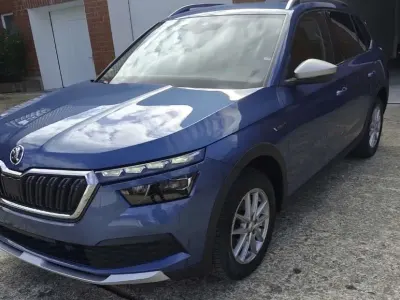 Gebraucht Skoda Kamiq ScoutLine 150 PS (110 kW) 2021 Blau SUV