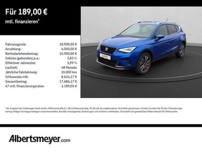 Usata Seat Arona FR 110 CV (80 kW) 2022 Blu SUV