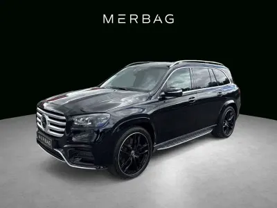 Gebraucht Mercedes GLS450 AMG line 381 PS (280 kW) 2024 Metalliclack obsidianschwarz SUV