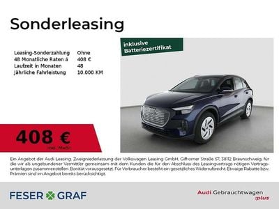 Second-hand Audi Q4 e-tron Ambiente 210 kW (286 CP) 2025 Albastru SUV