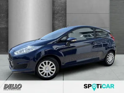 Gebraucht Ford Fiesta Cool & Sound Edition 60 PS (44 kW) 2016 Blau Kleinwagen