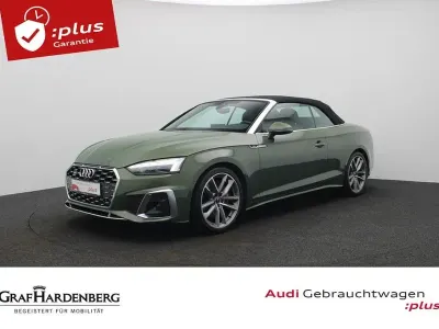 Gebraucht Audi S5 Cabriolet Comfort 354 PS (260 kW) 2024 Distriktgrün metallic Cabrio