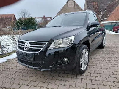 Gebraucht VW Tiguan Team 150 PS (110 kW) 2010 Schwarz SUV