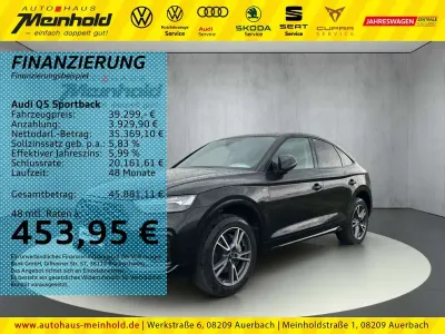 Gebraucht Audi Q5 S-Line 299 PS (219 kW) 2023 Mythosschwarz metallic SUV