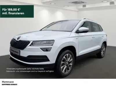 Gebraucht Skoda Karoq Clever 150 PS (110 kW) 2022 Weiss SUV
