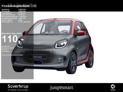 Gebraucht Smart ForTwo Electric Drive Passion 60 kW (82 PS) 2021 Bodypanels in titania grey (matt) Cabrio