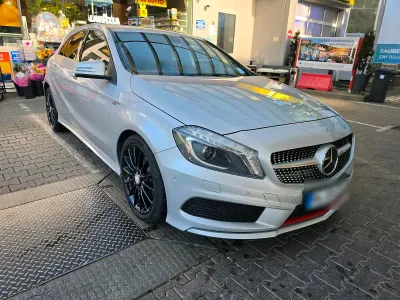 Gebraucht Mercedes A200 AMG 2015 Silber Kleinwagen