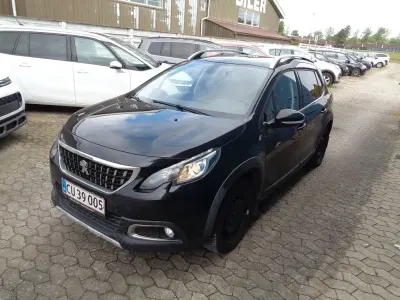 Gebraucht Peugeot 2008 Allure 99 PS (72 kW) 2017 Schwarz SUV