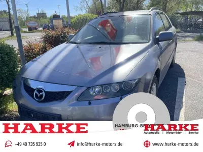 Gebraucht Mazda 6 Active 148 PS (108 kW) 2008 Titangrau metallic (metallic) Kombi