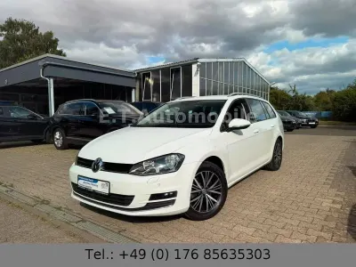Gebraucht VW Golf VII Allstar 110 PS (80 kW) 2016 Weiß Kombi