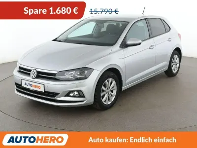 Gebraucht VW Polo Highline 95 PS (69 kW) 2019 Reflexsilber Kleinwagen