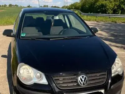 Gebraucht VW Polo Trendline 60 PS (44 kW) 2008 Schwarz Kleinwagen