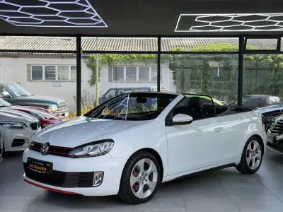 Gebraucht VW Golf Cabriolet GTI 211 PS (155 kW) 2012 Weiß Cabrio