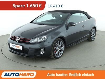 Usata VW Golf Cabriolet GTI 211 CV (155 kW) 2015 Nero Cabrio