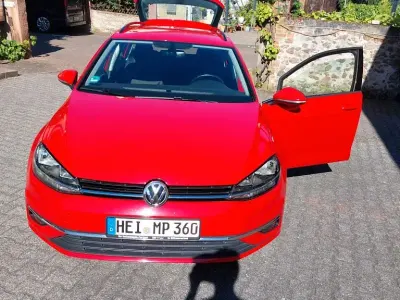 Gebraucht VW Golf VII Join 125 PS (91 kW) 2017 Rot Kombi