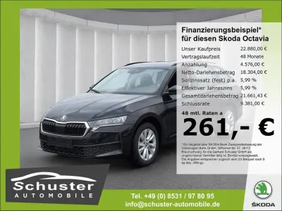 Gebraucht Skoda Octavia Essence 116 PS (85 kW) 2025 Schwarzmagic perleffekt Kombi