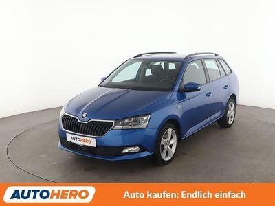 Gebraucht Skoda Fabia Style 110 PS (80 kW) 2019 Blau Kombi