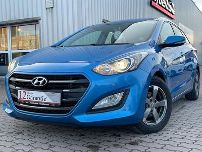 gebraucht Hyundai i30 cw Trend blue