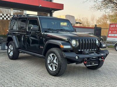 Gebraucht Jeep Wrangler Unlimited Rubicon 200 PS (147 kW) 2019 Schwarz SUV