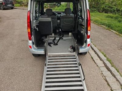 gebraucht Renault Kangoo Rollstuhlrampe behindertengerecht