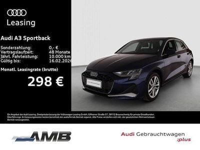Navarrablau metallic Gebraucht 2025 Audi A3 Advanced Plus Limousine | 31.980 € (Superpreis)