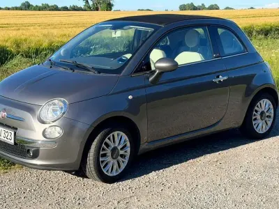 Gebraucht Fiat 500C Lounge 69 PS (50 kW) 2015 Grau Cabrio