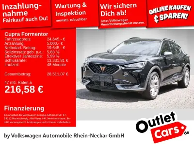 Gebraucht Cupra Formentor 204 PS (150 kW) 2023 Mitternachtsschwarz metallic SUV