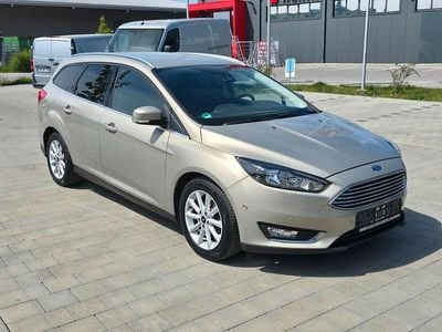 Second-hand Ford Focus Titanium 120 CP (88 kW) 2015 Argintiu Break