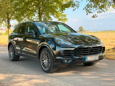 Gebraucht Porsche Cayenne Platinum Edition 262 PS (192 kW) 2016 Schwarz SUV