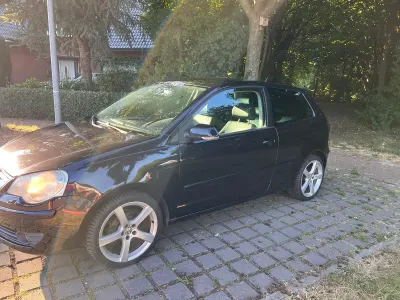 Gebraucht VW Polo Sportline 105 PS (77 kW) 2007 Schwarz Kleinwagen