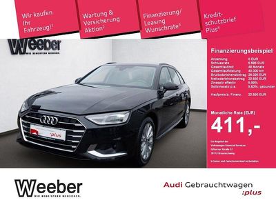 Begagnad Audi A4 Advanced Plus 163 HK (119 kW) 2022 Svart Kombi