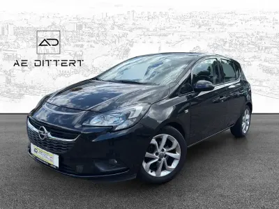 Gebraucht Opel Corsa Edition 90 PS (66 kW) 2015 Schwarz Kleinwagen