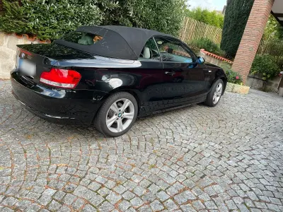 Gebraucht BMW 118 Cabriolet 2008 Schwarz Cabrio