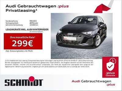Gebraucht Audi A3 S-Line 150 PS (110 kW) 2025 Mythosschwarz metallic Limousine