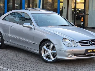 Gebraucht Mercedes CLK320 218 PS (160 kW) 2002 Silber Coupé