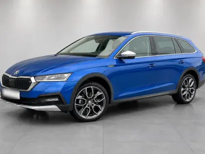 Gebraucht Skoda Octavia Scout 200 PS (147 kW) 2023 Blau Kombi