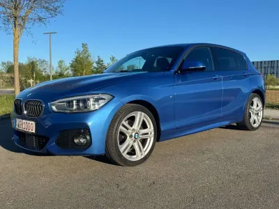 Usata BMW 120 M Sport 184 CV (135 kW) 2017 Blu Utilitaria