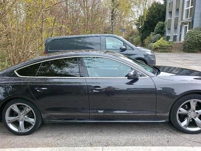 Second-hand Audi A5 S-Line 150 CP (110 kW) 2015 Gri Coupe
