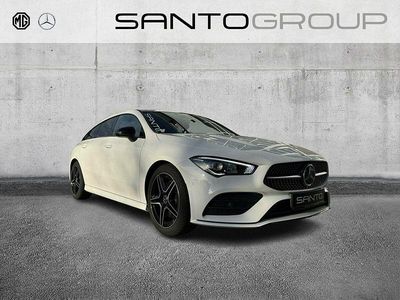 Weiß Gebraucht 2023 Mercedes CLA200 Shooting Brake AMG line Kombi | 33.980 € (Teuer)